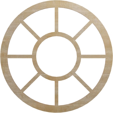 Ekena Millwork Grace Wood Fretwork Pierced Ceiling Medallion, Birch, 28"OD x 10 1/8"ID x 3/8"T CMWP28X0375GRBI